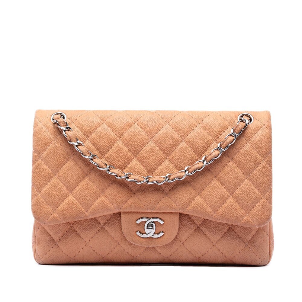 Pre-Loved Chanel Jumbo Classic Caviar Double Flap